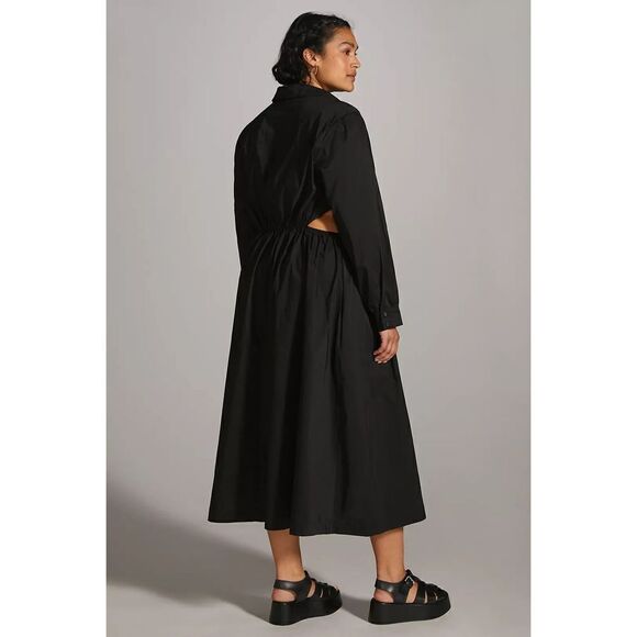 Anthropologie Sunday by Brooklyn Cut-Out Midi Dress size 3x - Picture 3 of 11